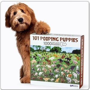 Pooping Puppy Puzzle